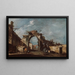 Arcade in rovina - Francesco Guardi — quadro incorniciato alla parete