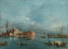 San Giorgio Maggiore con Punta della Giudecca - Francesco Guardi — vista dell’opera