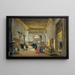 L'antichambre della Sala del Maggior Consiglio - Francesco Guardi — quadro incorniciato alla parete