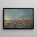 Il Festival del Bucintoro a Venezia - Francesco Guardi — quadro incorniciato alla parete