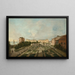 Il Giardino del Palazzo Contarini dal Zaffo - Francesco Guardi — quadro incorniciato alla parete
