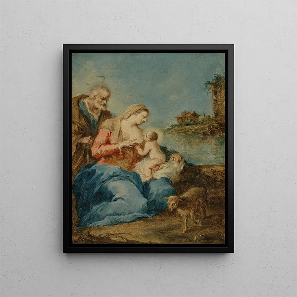 La Sainte Famille - Francesco Guardi — quadro incorniciato alla parete