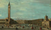 La Piazza San Marco à Venise, vue vers l'ouest - Francesco Guardi — vista dell’opera
