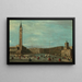 La Piazza San Marco à Venise, vue vers l'ouest - Francesco Guardi — quadro incorniciato alla parete