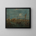 Venezia dal Bacino di San Marco - Francesco Guardi — quadro incorniciato alla parete