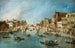 Vista sul canale Cannaregio, Venezia - Francesco Guardi — vista dell’opera