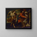 La rencontre de Zacharie et Élisabeth - Francesco Guarino — quadro incorniciato alla parete