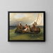 Fuga di Chios - Francesco Hayez — quadro incorniciato alla parete