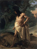 Samson et le lion - Francesco Hayez — vista dell’opera