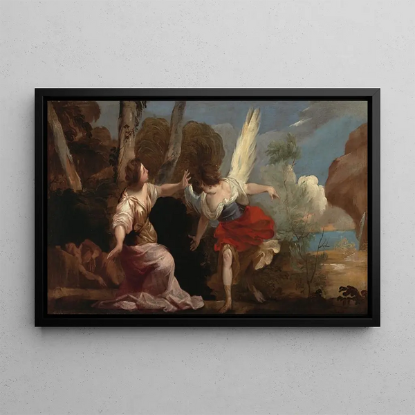 Francesco Maffei - Hagar and the Angel.webp