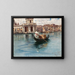 Grand Canal - Francesco Mancini — quadro incorniciato alla parete