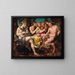 Il Giudizio di Mida - Francesco Primatice — quadro incorniciato alla parete