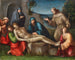 La Lamentation du Christ avec des anges - Francesco Raibolini — vista dell’opera