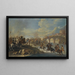 Scène di battaglia - Francesco Simonini — quadro incorniciato alla parete