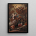 L'Annunciazione - Francesco Solimena — quadro incorniciato alla parete