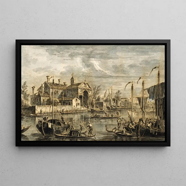 Francesco Tironi - View of the Island of San Giacomo in Paludo.webp