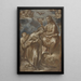 Le Couronnement de la Vierge - Francesco Vanni — quadro incorniciato alla parete