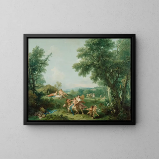 Francesco Zuccarelli - Landscape With The Education of Bacchus.webp