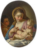 La Vierge à l'Enfant avec le petit saint Jean-Baptiste - Francesco de Mura — vista dell’opera
