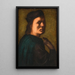 Portrait d'un homme - Franciabigio — quadro incorniciato alla parete