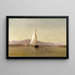 L'Hudson al Tappan Zee - Francis Augustus Silva — quadro incorniciato alla parete