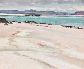 Francis Campbell Boileau Cadell - Iona White Sands Looking East.webp