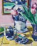 Natura morta con tulipani e Iona - Francis Campbell Boileau Cadell — vista dell’opera