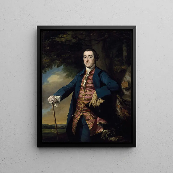 Dr. Connell - Francis Cotes — quadro incorniciato alla parete