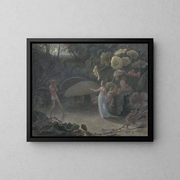 Oberon e Titania - Francis Danby — quadro incorniciato alla parete