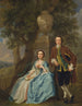 George e Margaret Rogers - Francis Hayman — vista dell’opera