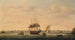 La Frégate Surprise al ancoraggio al largo di Great Yarmouth, Norfolk - Francis Holman — vista dell’opera