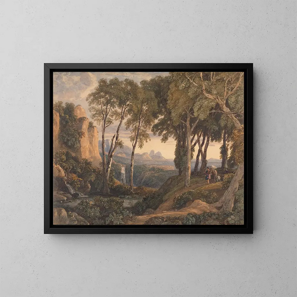 scena classica - Francis Oliver Finch — quadro incorniciato alla parete