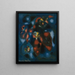 Astratto - Francis Picabia — quadro incorniciato alla parete