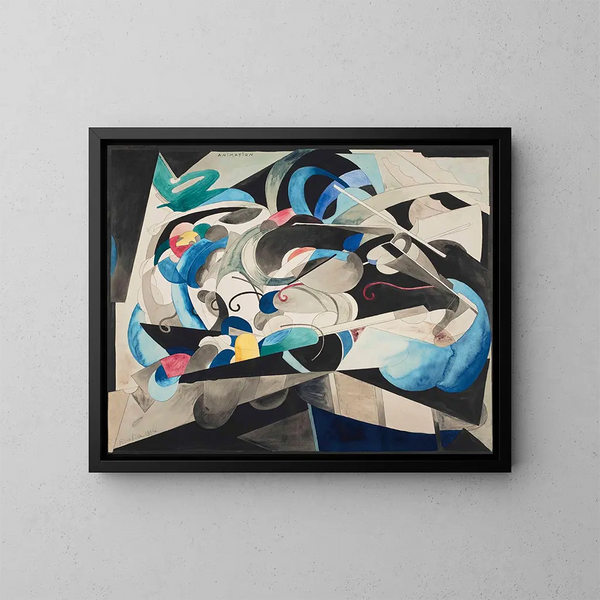 Animazione - Francis Picabia — quadro incorniciato alla parete