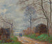 Chemin des Sablons à Moret - Francis Picabia — vista dell’opera