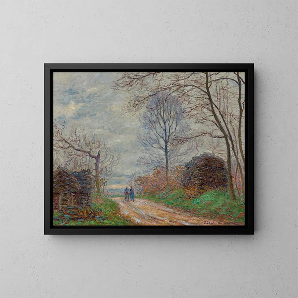 Chemin des Sablons à Moret - Francis Picabia — quadro incorniciato alla parete