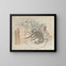 Ho tirato la tenda che nascondeva i fantasmi - Francis Picabia — quadro incorniciato alla parete