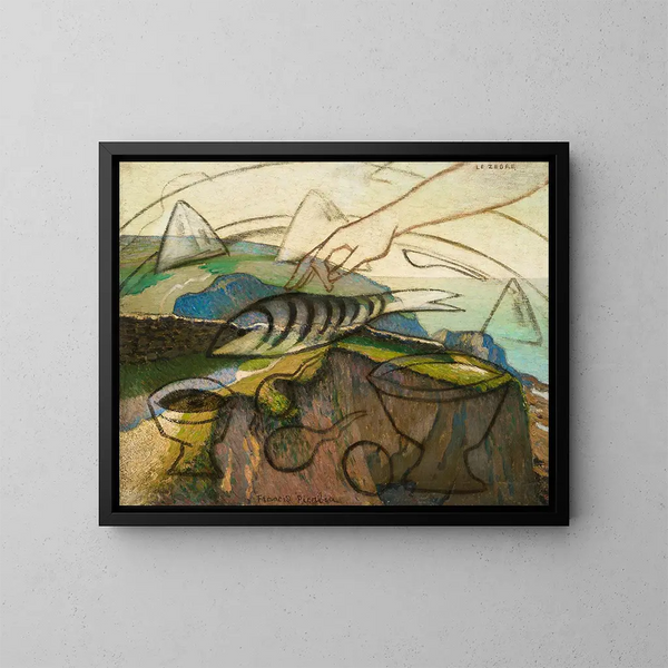 Le Zèbre - Francis Picabia — quadro incorniciato alla parete