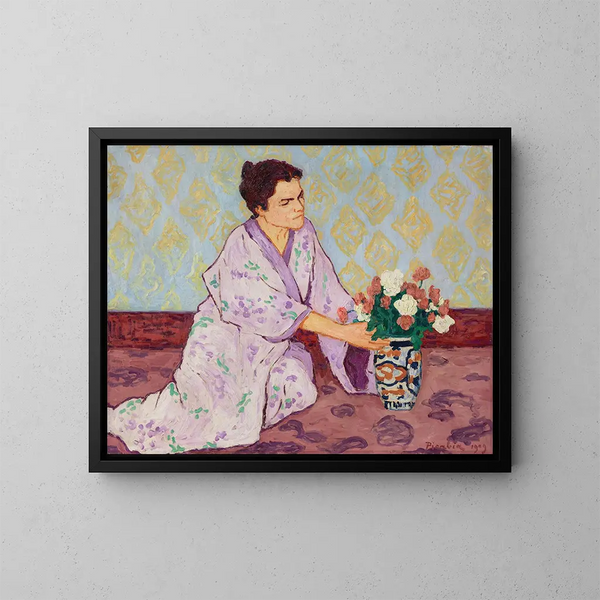 Il bouquet di Saint-Tropez - Francis Picabia — quadro incorniciato alla parete
