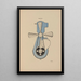 Marie - Francis Picabia — quadro incorniciato alla parete