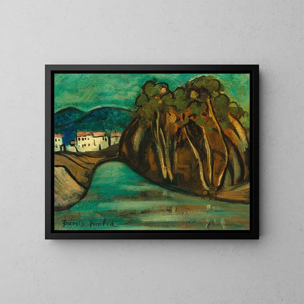 Paesaggio - Francis Picabia — quadro incorniciato alla parete