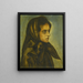 Ritratto di donna - Francis Picabia — quadro incorniciato alla parete
