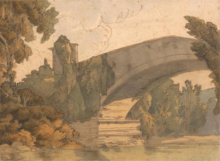 Un pont entre Florence et Bologne - Francis Towne — vista dell’opera
