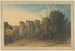 Château de Berry Pomeroy nel contea di Devon - Francis Towne — vista dell’opera