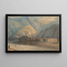 La Grange à la tête du lac de Keswick - Francis Towne — quadro incorniciato alla parete