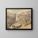 Vista del Rhydaer - Francis Towne — quadro incorniciato alla parete