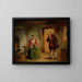Studio d'interno - Francis William Edmonds — quadro incorniciato alla parete