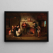 Il Ricercamento - Francis William Edmonds — quadro incorniciato alla parete