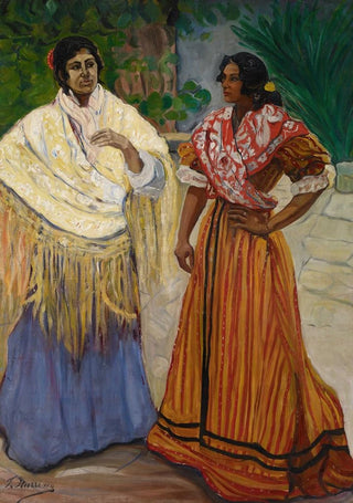 Francisco Iturrino - Two Gypsies.webp
