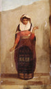 La Fileuse - Francisco Laso — vista dell’opera